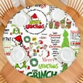 thumbnail image 3 of Round Elastic Tablecloth,Reusable Washable Table Cover,Table Cloth Fits 36"-44" Round Tables for Dinner Outdoor Picnic Flowers, 3 of 3