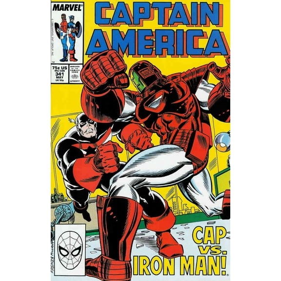 Captain America (1st Series) #341 VF ; Marvel Comic Book
