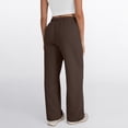 thumbnail image 6 of SUNBS Wide Leg Sweatpants Womens Cargo Pants Baggy Lounge Casual Pants Drawstring Sweat Pants with Pockets, 6 of 8