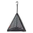 thumbnail image 3 of Outdoor Zipper Mesh Bag Hanging Triangular Storage Basket with Hook Foldable PVC Drying Net for Camping New, 3 of 9