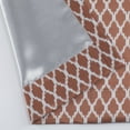 thumbnail image 3 of Kate Aurora 2 Pack Amari Contemporary Lattice Light Filtering Grommet Top Window Curtain Panels - Assorted Colors, 84 in.Long, 3 of 3