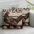thumbnail image 3 of with and Words Throw Pillow Case Set of2 Pillowslip (Farm ), 3 of 7