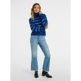 thumbnail image 2 of Time and Tru Women's Chunky Turtleneck Pullover Sweater with Long Sleeves, Mid-weight, Sizes XS-XXXL, 2 of 5