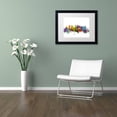 thumbnail image 3 of Trademark Fine Art "Tokyo Japan Skyline" Canvas Art by Michael Tompsett White Matte, Black Frame, 3 of 4