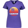thumbnail image 3 of Inktastic Cancun Mexico Vacation Trip Women's V-Neck T-Shirt, 3 of 5
