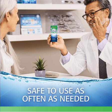 Refresh Tears Multi-Dose Preservative-Free Lubricant Eye Drops, 10 mL
