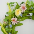 thumbnail image 2 of 22" Ranunculus, Speedwell Wreath, 2 of 4
