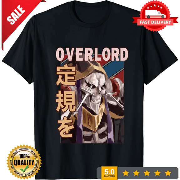 Overlord Ainz Ooal Gown Men's Black Size S to 3XL, LIMITED EDITION-TH74820