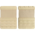 thumbnail image 4 of GFDYREE 4 Hook Bra Extender, Stretchy Soft and Comfortable Bra Strap Extension(Beige 3pcs), 4 of 4