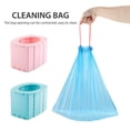 thumbnail image 2 of stanreset Toilette Pliante Portable pour Voiture Siège de Toilette Pliable Siège de Toilette Autonome pour Enfants Camping Randonnée Longs Trajets Rose, 2 of 6