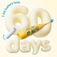 thumbnail image 3 of Ordo Sonic Kids Battery Toothbrush, Minions Yellow, Waterproof Design, Two Brush Heads Included, 3 of 6