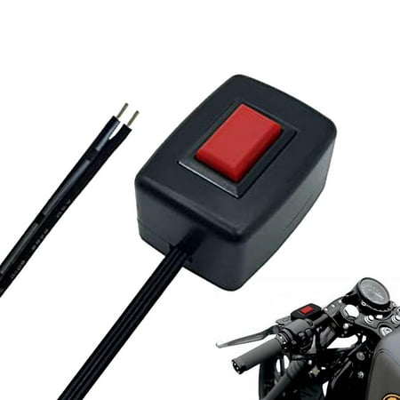 

Fovolat Paste Type Car Rocker Switch Double-sided Adhesive Paste Type Horn Speaker Switch Wired Push Button Horn Switch for Various LED Lamps and Lanterns famous
