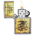 thumbnail image 3 of Zippo U.S. Army 1775 Street Chrome Pocket Lighter, 3 of 7