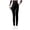 Black, variant on Womens Leggings High Waisted Winter Thermal Stretchy Leggings Pants Soft Slim Fit Full Length Elastic Waistband Solid Color Warm Pants Women Yoga Pants