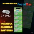 thumbnail image 3 of Coin Cell Battery PoundMax CR2032 Lithium 3V (5 Pack), 3 of 9