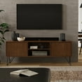 thumbnail image 6 of Simpli Home Hunter 60 inch Wide Industrial TV Media Stand in WALNUT WOOD For TVs up to 65 inches, 6 of 13