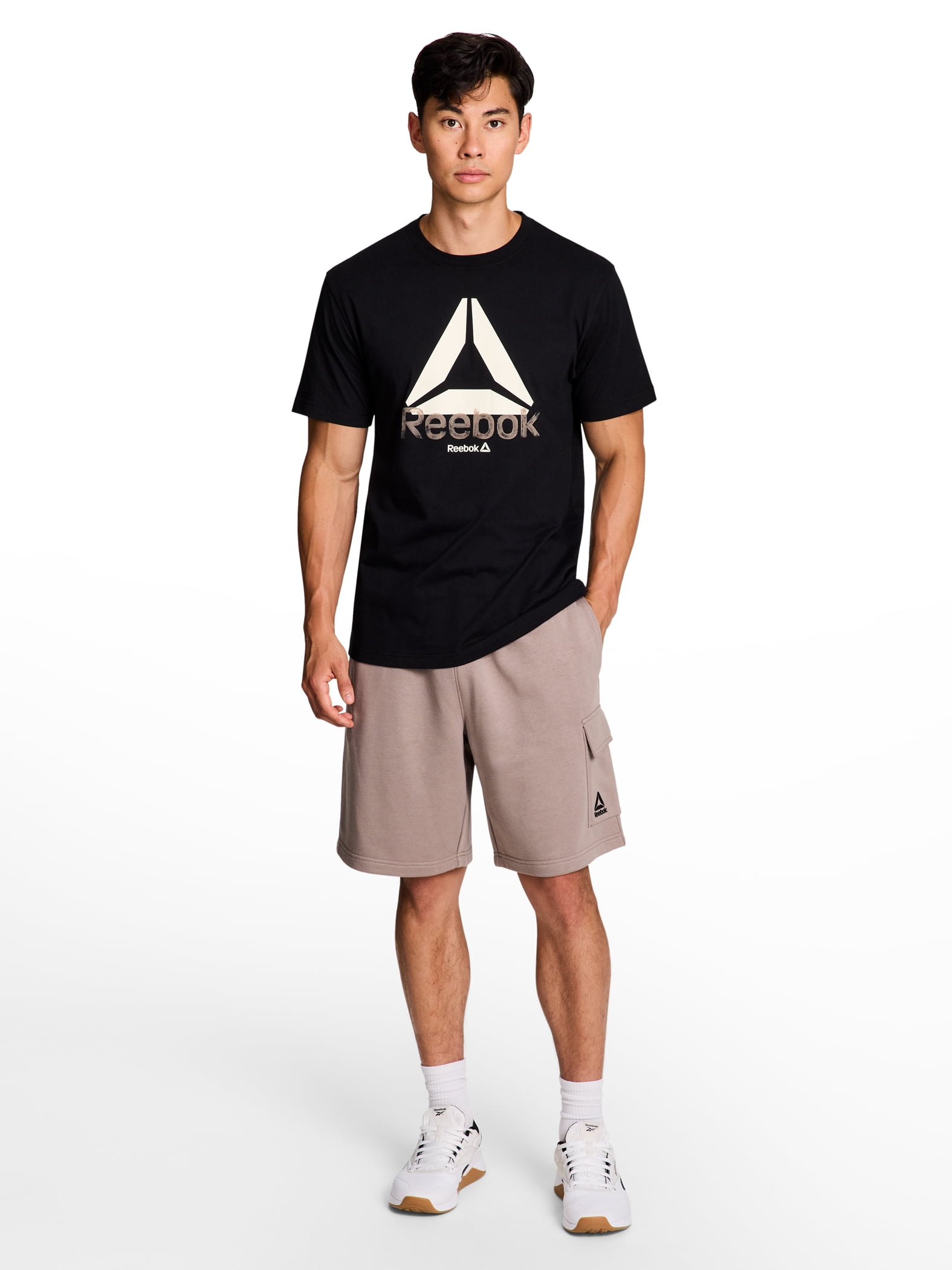 Reebok Men's and Big Men's League Cargo Short 9" Inseam, Sizes XS-3XL