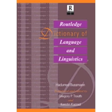 Pre-Owned Harcourt Brace Big Books Routledge Dictionary of Language and Linguistics (Hardcover)