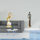 thumbnail image 2 of Figura de caballo, estatua moderna, colección de adornos de mesa, escultura animal para dormitorio, centro de mesa, chimenea, sala de estar, escritori, 2 of 8