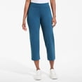 thumbnail image 4 of Lands' End Women's Starfish Mid Rise Pull-On Crop Pants, 4 of 6