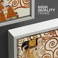 thumbnail image 4 of wall26 Framed Canvas Print Wall Art Set Tree of Life by Gustav Klimt Cultural Historic Oil Painting Fine Art Reproduction Scenic Colorful for Living Room, Bedroom, Office - 24"x36"x3 White, 4 of 5