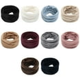 thumbnail image 3 of Thinsony Loop Ring Scarf Unisex Fashionable And Versatile Soft And Breathable Easy-to-wear Winter Loop Scarf Light Blue, 3 of 6