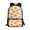 Autumn Bear Maple Leaves, variant on Cartoon Chef Capybara with Bakery Goods Pattern Backpack for Adults, 17 Inch Spacious Storage Durable Fabric Daypack for Travel School