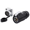 thumbnail image 1 of 2 Lp20 Dc Volt 2 3 4 5 7 9 12 Pin Circular Industrial macho/hembra enchufe y enchufe energía Solar Dc conector impermeable, 1 of 5