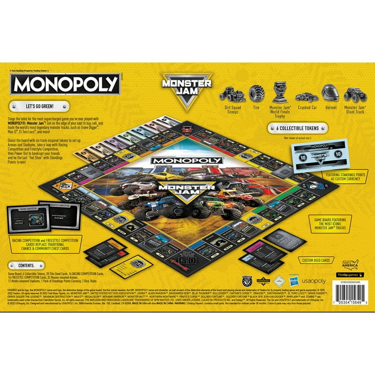 Monopoly - Monster Jam