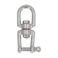 thumbnail image 2 of Double Jaw Shackle, Professional Heavy Duty 304 Stainless Steel Rolling Shackle  Connector Device for Swing Climbing Rope, 2 of 8