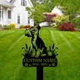 thumbnail image 3 of Handmadetneonsign Chinese Crested Dog Memorial Metal With Stake, Crested Metal Name Sign Stake, Dog Metal Stake Decor 45233, 3 of 5