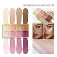 thumbnail image 4 of Highlighting Gel 8 Color Highlighter Plate Eye And Face Highlighter Contouring Plate, 4 of 8