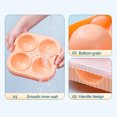 thumbnail image 4 of TIELUTT Ice Maker Large Ice Maker with Lid Easy to Fill Round Silicone Ice Tray Easy Release Silicone Tray Spheres Silicone Food Freezer Trays Freezer Food Storage Trays Sequential Take 5 Ice Small, 4 of 8