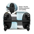 thumbnail image 4 of Haiem Funny Cat Taking a Bath Luggage Cover Printed Suitcase Covers for Luggage Elastic Washable Suitcase Protector Fits 18-32 Inch Luggage-Medium, 4 of 9