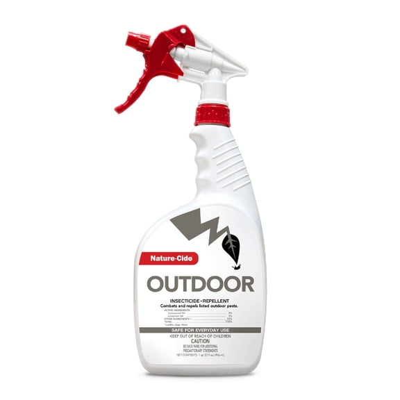 Nature-Cide Outdoor Bug Spray. Natural Mosquito Repellent and Ant Killer to Keep Your Home Safe. No Strong Odor. 32 oz