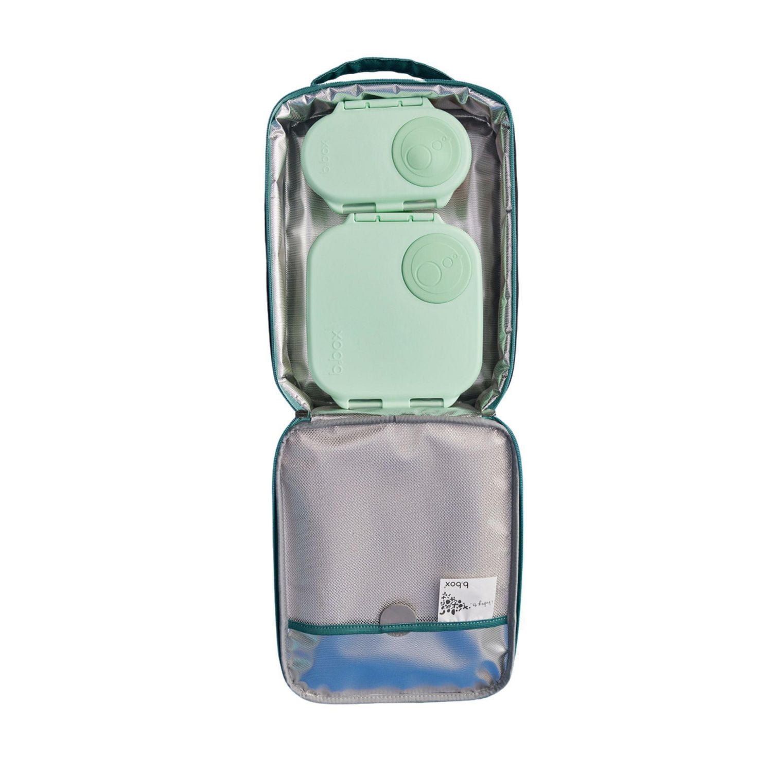 b.box - Mini Lunch Box for Kids: Lightweight Bento Box, Lunch Snack Container with 2 Leak Proof Compartments. Ages 3+ School Supplies, BPA Free