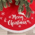 thumbnail image 4 of Gibobby Falda de punto Falda de árbol de punto Navidad Decoración del Navidad Árbol de Navidad Decoración del(Red), 4 of 5