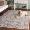 thumbnail image 3 of Safavieh Hamilton Denny Oriental Polyester Area Rug, Gray/Rust, 5'3" x 7'6", 3 of 11