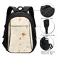 thumbnail image 3 of Disketp Pita Tortilla Mochila de Viaje Estampada para Laptop con Puerto de Carga USB, Mochila Impermeable para Computadora – Regalo para Hombres y Mujeres, 3 of 7