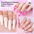 thumbnail image 7 of Saviland 3 Mins Instant Nail Repair Kit - Pink & White Dip Powder and Gel Glue Resin Quick Nail Repair for Damaged Nails Broken Nails Easy to Use, 7 of 7