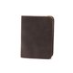 thumbnail image 1 of Sonducket Cartera Retro para hombre, monedero, bolsillo para monedas, monedero delgado, tarjeta de cambio de piel de vaca, corta, hecha a mano, Carteras Café oscuro diseño verticales, 1 of 6