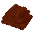 thumbnail image 1 of Fundas de almohada para la cara jinwen 12 piezas color chocolate, 1 of 7
