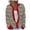 melon d\'eau Rouge, variante sur Cardigan Tricoté Confortable à Imprimé Floral en Peluche pour Femmes