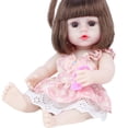 thumbnail image 2 of Niños Niños Juguete educativo Reborn Cute Baby Doll Muñecas de simulación realistas, 2 of 6
