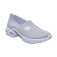 thumbnail image 3 of Willtoo Women's Slip On Sneakers Casual Wide Toe Workout Tennis Walking Shoes with Arch Support Comfortable Orthopedic Footwear, 3 of 7
