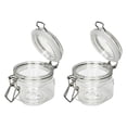 thumbnail image 2 of 2Set Transparent Plastic Sealed Jars Small Airtight Jar For Kitchen Organization And Food Storage, 2 of 5
