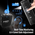 thumbnail image 3 of SYNCO G1(A1) 2.4G Wireless Lavalier Microphone System for Camera Camcorder Smartphone, 3 of 9