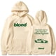 thumbnail image 2 of Sudadera con capucha de álbum Rubio para hombre y mujer, sudadera de Frank Ocean White Ferrari Music, sudaderas Harajuku de manga larga, 2 of 5