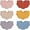 A-MIX Color-6PCS, variant on Dalrosia Muslin Baby Bibs Cotton Absorbent Bandana Drool Bibs for Teething and Drooling for Baby Boys & Girls