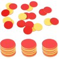 thumbnail image 1 of 100Pcs Learning Resources Two Color Counters Plastic Counters Chips Math Counters Counting Toys Double Sided Playing Counter Counting Bingos for Kids Educational Math Game Red and Yellow, 1 of 5